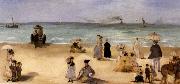 Edgar Degas Beach Scene painting